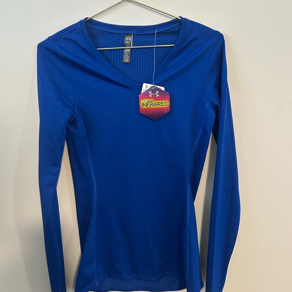 Under Armour Blue Fitted Hoodie